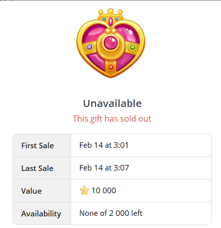 Heart Locket is a Telegram NFT collection