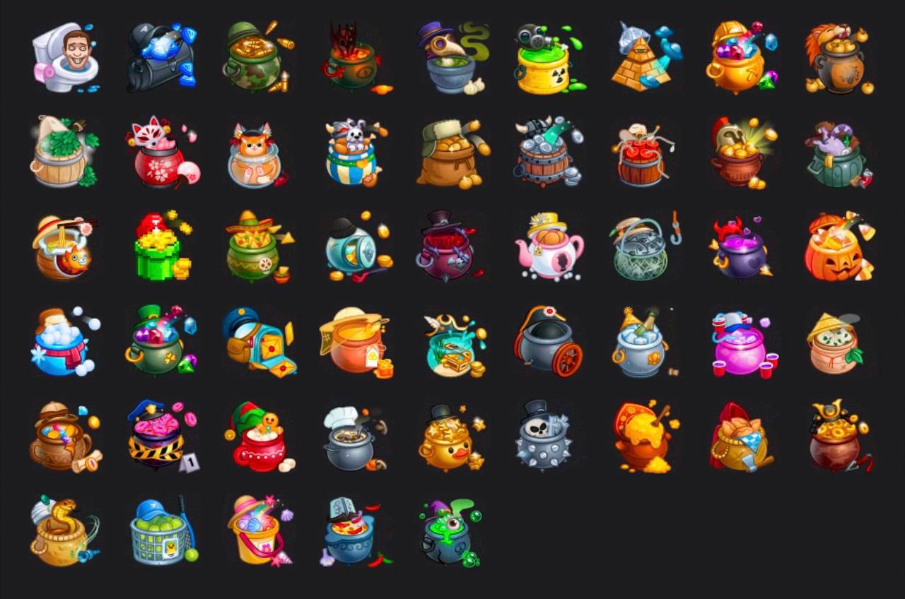 models in the Money Pot NFT collection