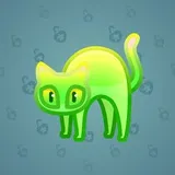 Scared Cat #17815