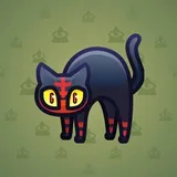 Scared Cat #17817