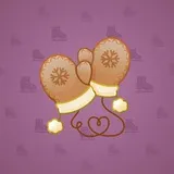 Snow Mittens #1978