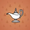 Genie Lamp #1252