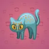 Scared Cat #1024
