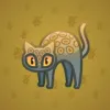 Scared Cat #12323