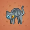 Scared Cat #12476