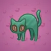 Scared Cat #12490