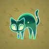 Scared Cat #12512