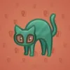 Scared Cat #12725
