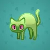 Scared Cat #12893