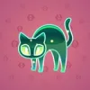 Scared Cat #13012