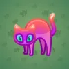 Scared Cat #13055