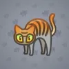 Scared Cat #13080