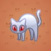 Scared Cat #13494