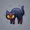 Scared Cat #13580