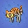 Scared Cat #13606