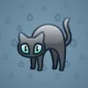 Scared Cat #13655