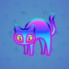 Scared Cat #13763