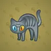 Scared Cat #13990