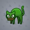 Scared Cat #14086