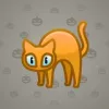 Scared Cat #14355