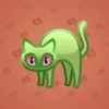 Scared Cat #14406