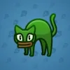Scared Cat #14568