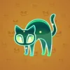 Scared Cat #14823