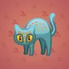 Scared Cat #1491