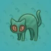 Scared Cat #15505