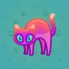 Scared Cat #15539