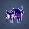 Scared Cat #16012