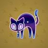 Scared Cat #16104