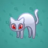 Scared Cat #16237