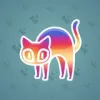 Scared Cat #1673