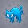 Scared Cat #17010