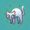 Scared Cat #17154
