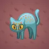 Scared Cat #17200