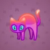Scared Cat #17437