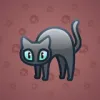 Scared Cat #17543