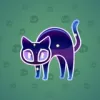 Scared Cat #1767
