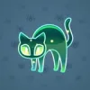 Scared Cat #17670