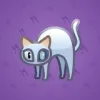 Scared Cat #1998