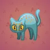 Scared Cat #2257
