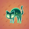 Scared Cat #2566