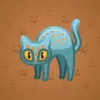 Scared Cat #3508