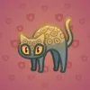 Scared Cat #3525