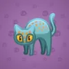 Scared Cat #3990