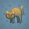 Scared Cat #3992