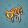 Scared Cat #4213