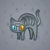 Scared Cat #4305